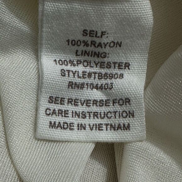 By the River Anthropologie Womens Dress S Peach Blush Tie Dye Swiss Dot Boho - Picture 15 of 16